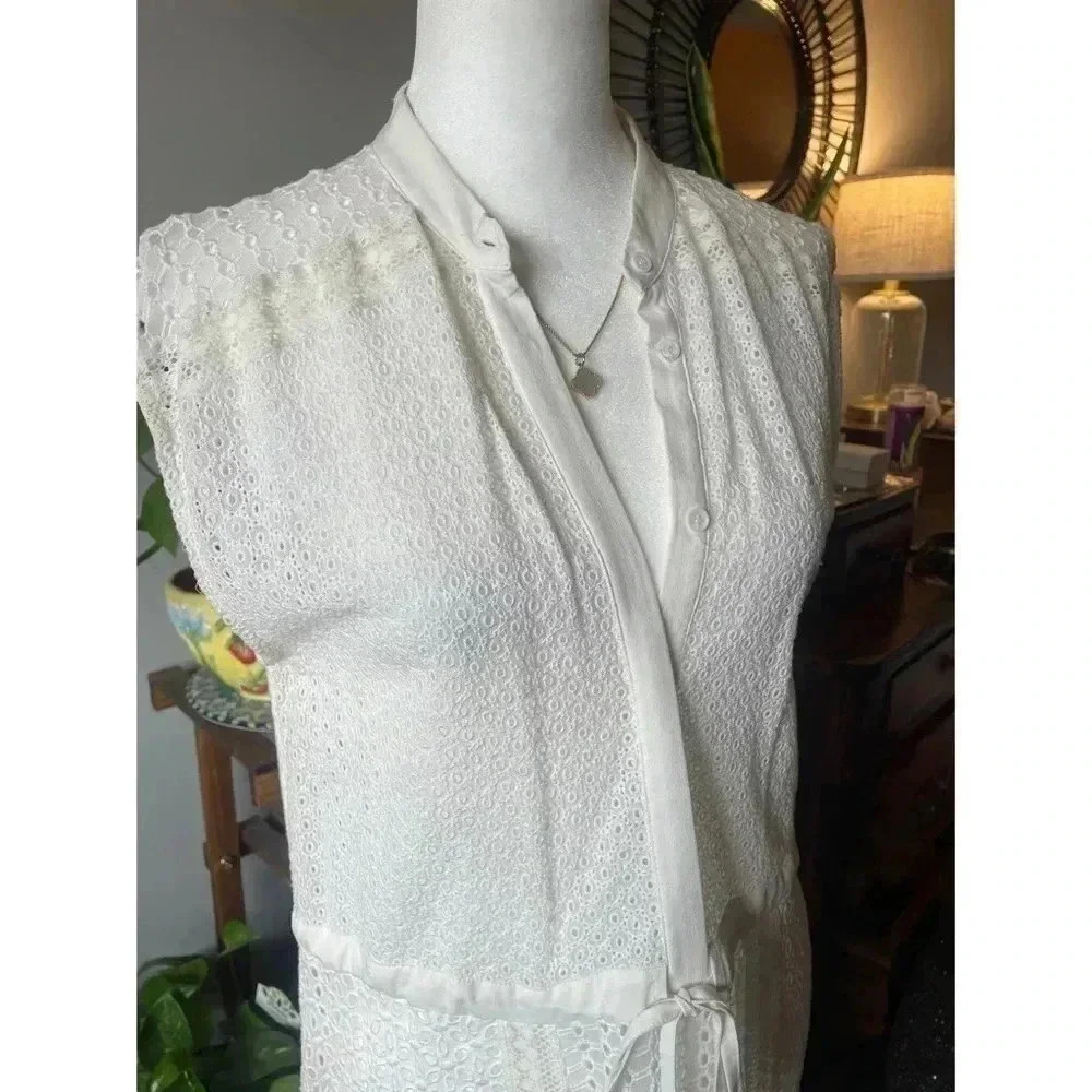 All Saints Esla Waist Dress Size 2 - Picture 7 of 10